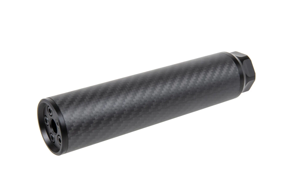 Silenciador Silred dotback Medium 24mm CW Carbon Negro