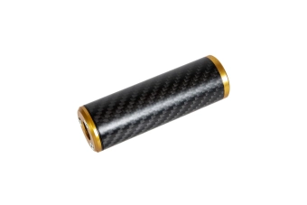 Carbon Silencer 30x100mm - Gold