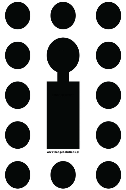  Tarcze strzeleckie T4 Bulinek - 500szt