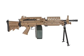 Ametralladora de airsoft SA-46 CORE™ - bronceado