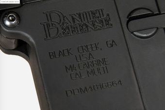 Karabinek ASG Specna Arms Daniel Defense® M4A1 SA-E26 EDGE 2.0 GATE ASTER Czarny (OUTLET)
