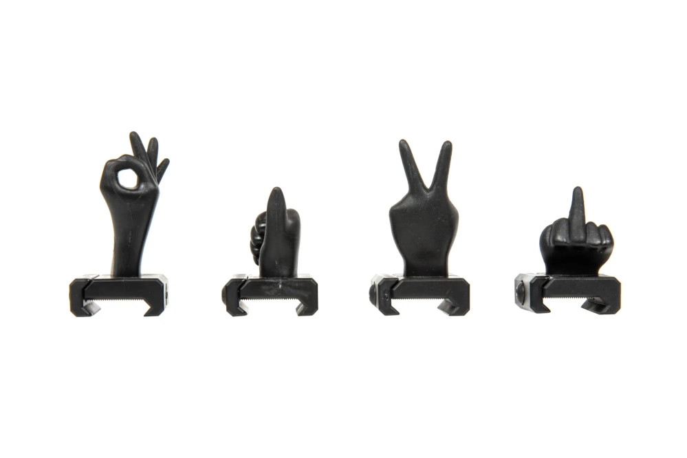 Juego de mirilla Funny Sight - Negro