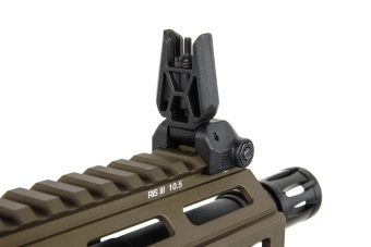 Fusil de airsoft Specna Arms Daniel Defense® RIS III 10,5'' SA-P27 Prime™ HAL™ ETU con motor brushless Chaos Bronze