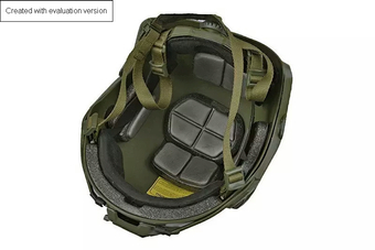 X-Shield FAST MH helmet replica - olive