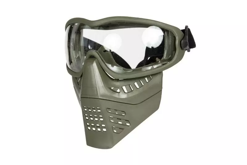ANT mask with goggles - olive