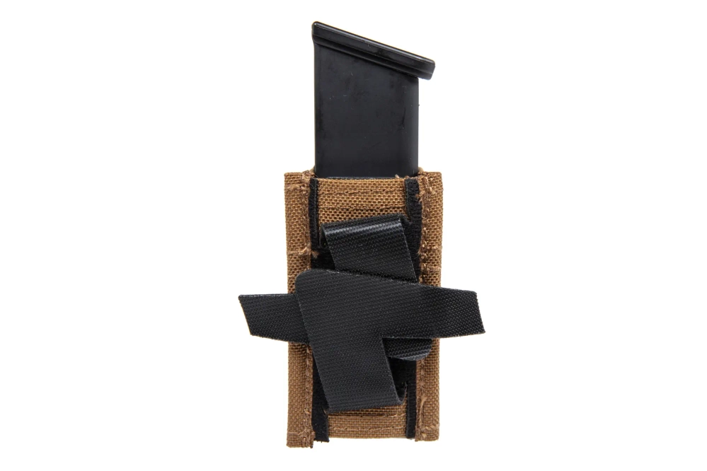 Kątowa ładownica na magazynek pistoletowy Wosport Coyote Brown