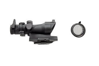 Réplique aCOG Style 4x32 spotting scope avec Killflash et montageem QD V2 - noir