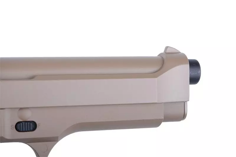 CM126 pistool replica - bruin (zonder batterij)