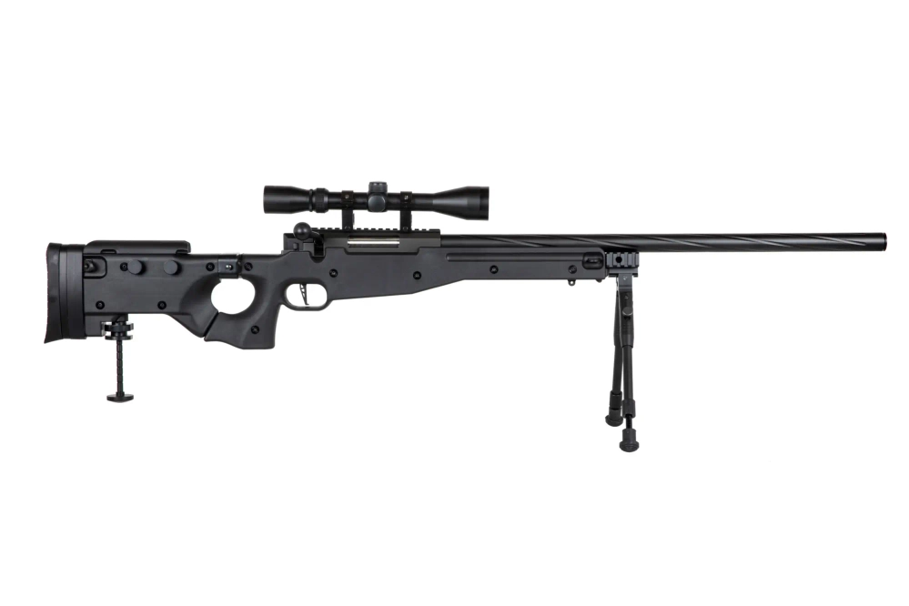 Réplica de sniper Specna Arms SA-S14 EDGE™ con visor y bípode Negro