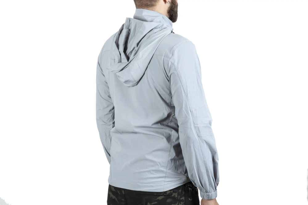 Chaqueta cortaviento Emerson Gear Blue Label Star Light Grey