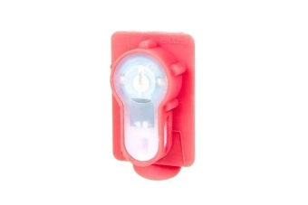 Marcador electrónico Lightbuck Card Button - rosa (luz azul)