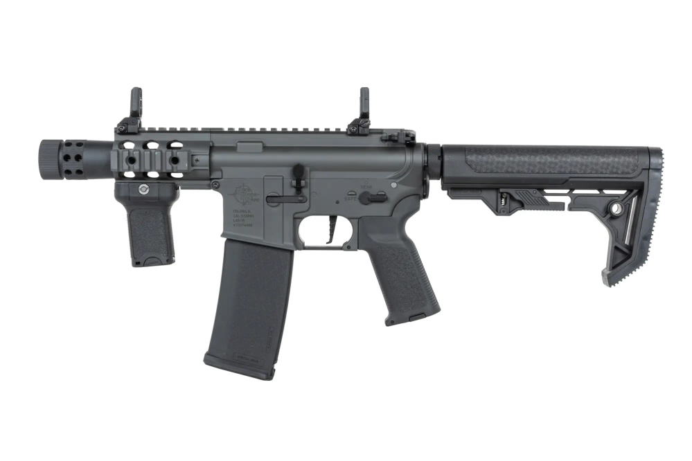 Karabinek ASG Specna Arms RRA SA-P10 PRIME™ HAL™ ETU Light Ops Stock Wersja High Torque Chaos Grey