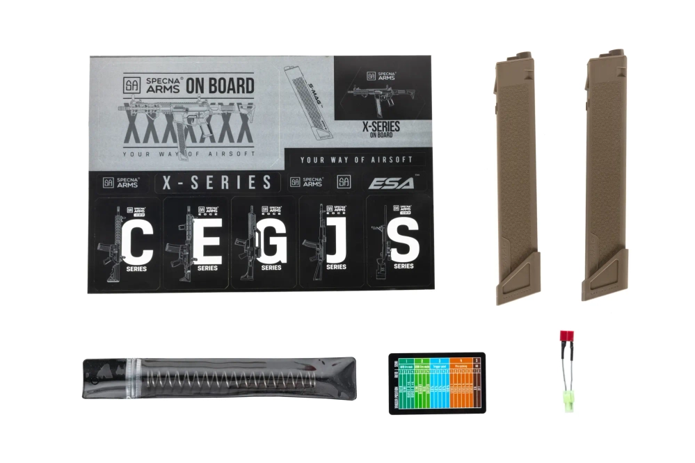 Specna Arms SA-CX02 CORE™ HAL ETU Gen.2 Half-Tan ASG Karabijn