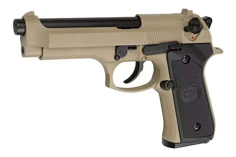 Replica van het M92 pistool - bruin