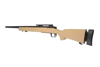 Fusil de airsoft rifle de francotirador MOD24 - bronceado