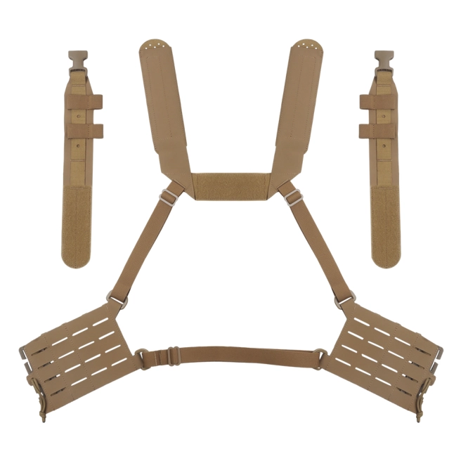 Zestaw Chest Rig Wosport ARC Coyote Brown