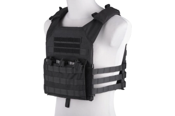 Gilet tactique Rush Plate carrier - noir