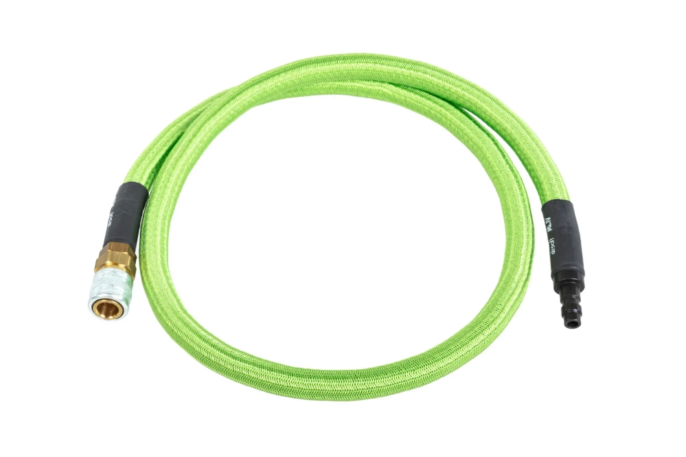 Wąż HPA EPeS Mk. IV S&F z oplotem 80 cm Zielony