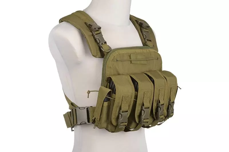 Chaleco táctico Comandante Chest rig - verde oliva
