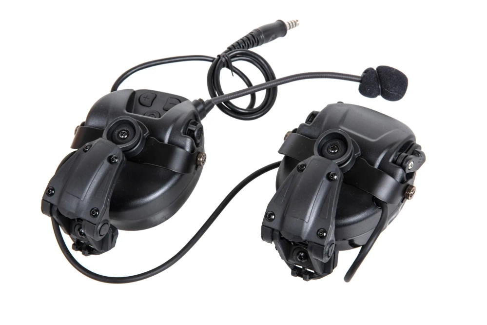 Tac-Sky WYH303 headset met ARC-montage Zwart