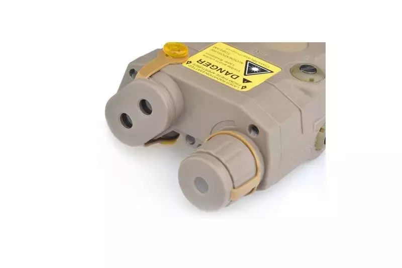 Bateriový box - airsoftová zbraň AN/PEQ-15 - tmavě zemitý