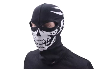 Termo mikina s potiskem, 2 otvory - BLACK