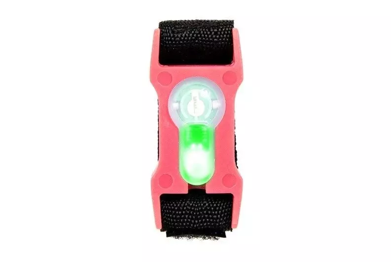 Marker elektroniczny Lightbuck Split-Bar - różowy (zielone światło)