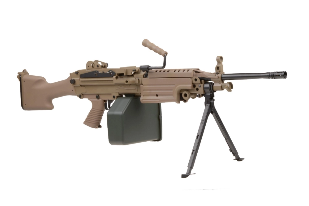 Réplica de ametralladora H.M.G. MK2 - tan