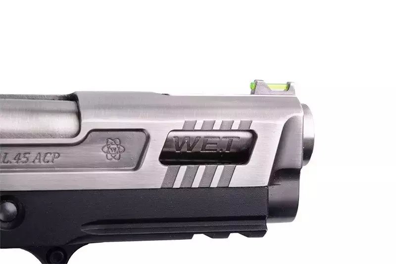 Réplique de pistolet Hi-Capa 3.8 Force Velociraptor - argent 