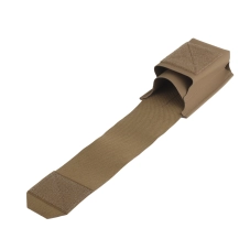 Podwójna ładownica Wosport  na magazynki Flip Pouch Coyote Brown