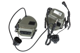 Aktywne ochronniki słuchu Earmor M32H Plus Foliage Green
