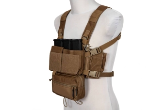 Kit premium modulaire Chest rig MK3 - Marron Coyote
