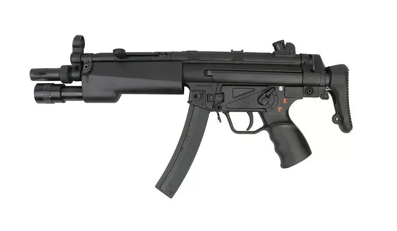 Ametralladora de airsoft CA5A3 con antorcha