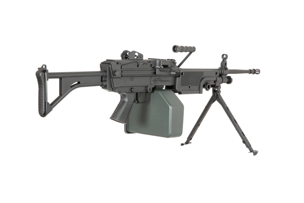 Replika karabinu maszynowego SA-249 MK1 CORE™ - czarna