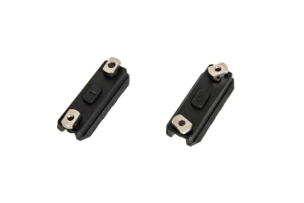 Polymer lišta M-LOK 2 (2 kusy) - černá"