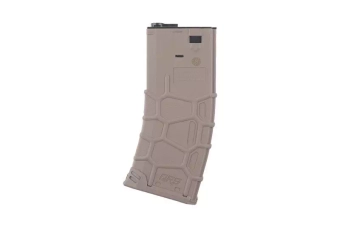 Magazynek hi-cap QRS na 300 kulek do M4/M16 - tan