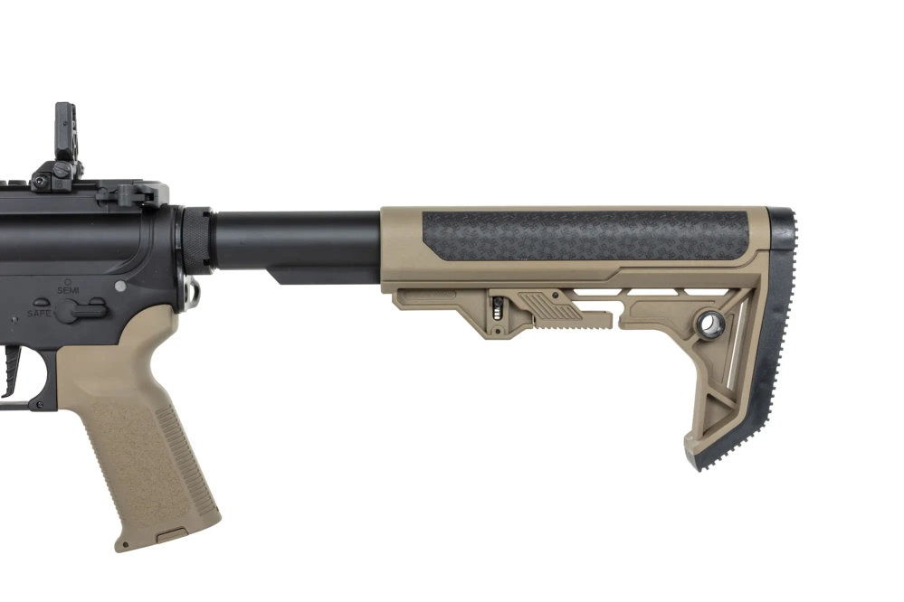 Specna Arms RRA SA-P05 PRIME™ HAL™ ETU Light Ops Stock airsoft Carbine High Torque Half-Tan Version