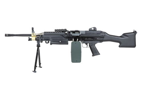 ASG machinegeweer A&K Cybergun M249 MK2 Zwart