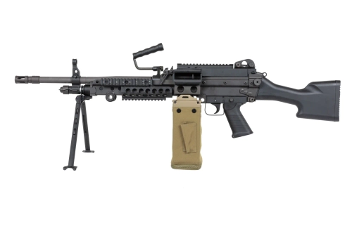Ametralladora airsoft Vega Force Company MK48 MOD1 Standard Negra