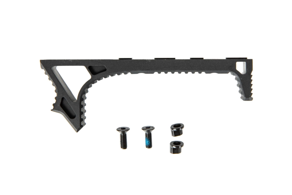 Grip angular de aluminio para raíles Keymod – negro