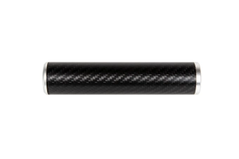 Karbonowy tłumik dźwięku 30x150mm - Srebrny