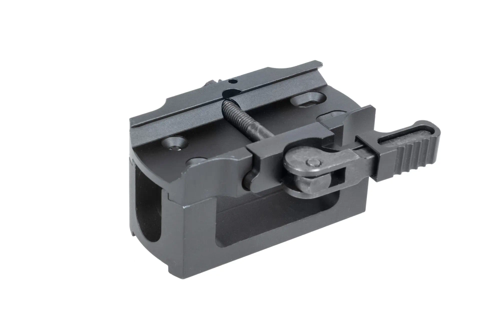 JJ Airsoft soporte QD elevado para red dotes ZV-1 Negro