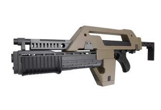 Replika karabinu M41A Pulse Rifle - tan