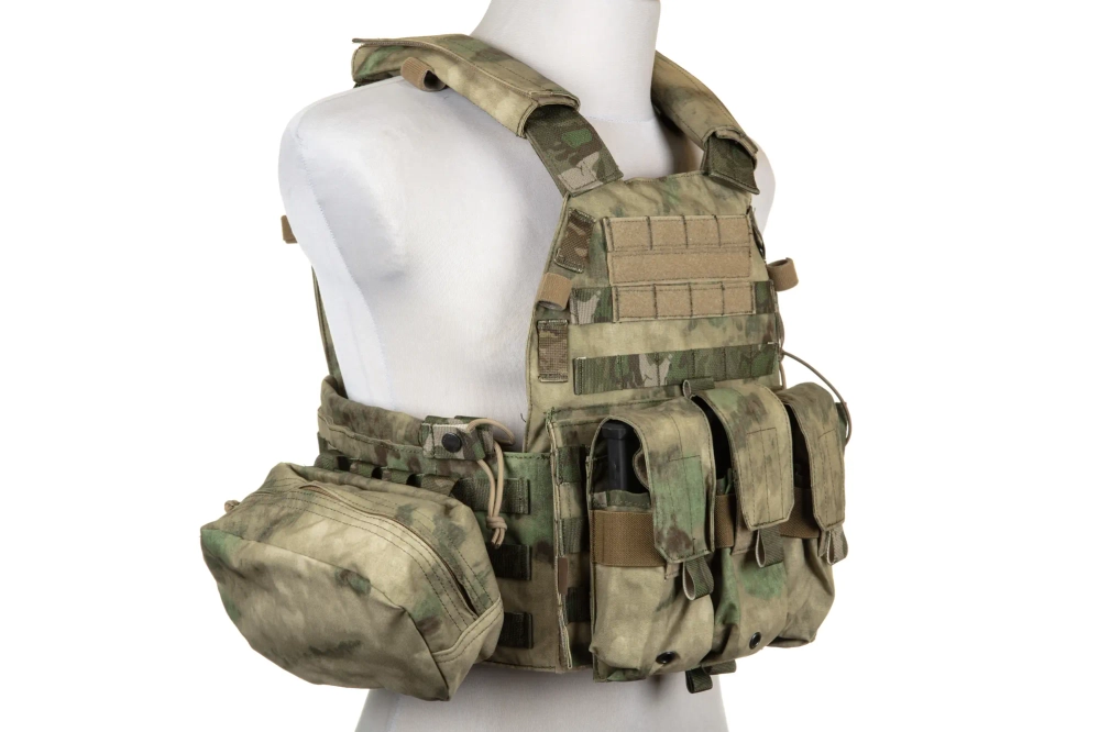 Emerson Gear 6094A Style Plate Carrier Vest avec ATC FG Cargo Kit