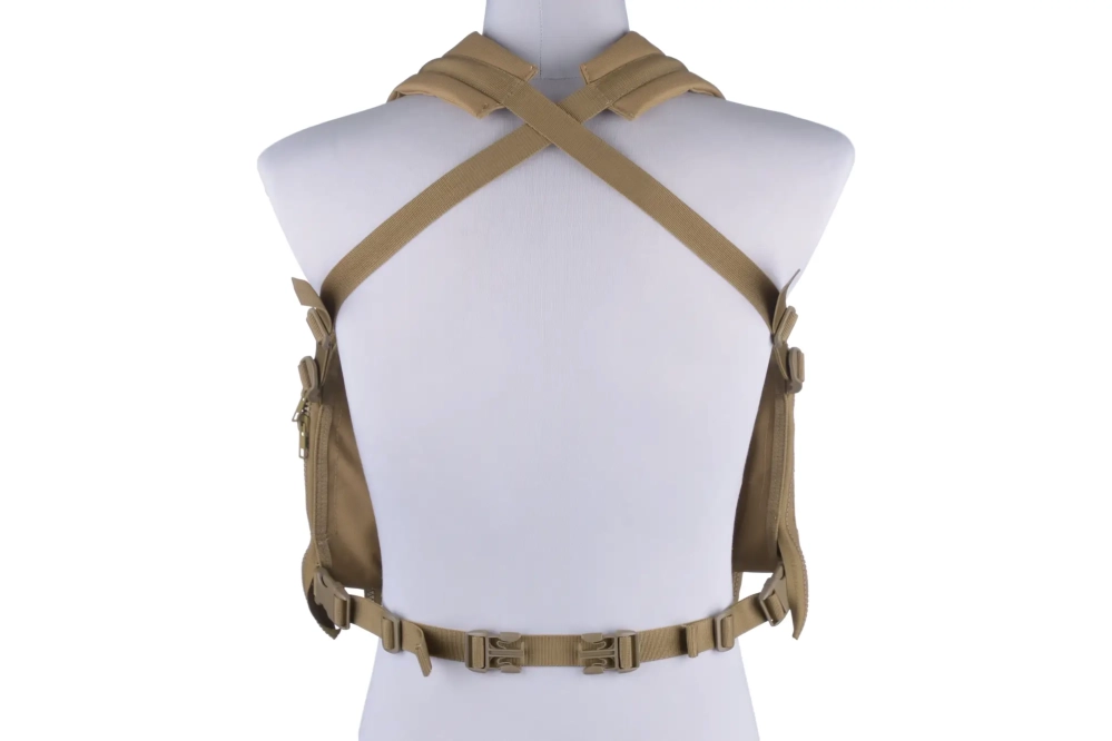 Gilet tactique Navigateur Chest rig - bronzé