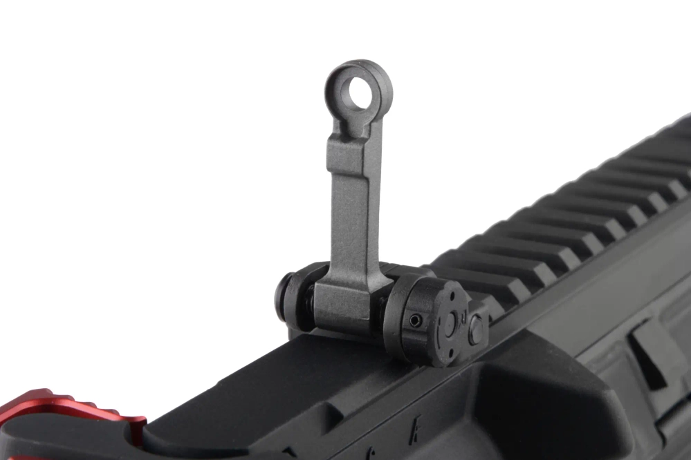 Replika karabinka Avalon Leopard CQB - Black/Red