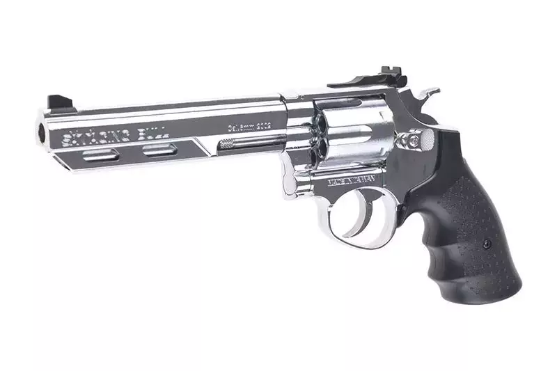 Airsoft revolver HG133B-1 - stříbrná