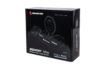E-Shooter Sentry Laser y Sentry 1 Pro Training Target Set Negro