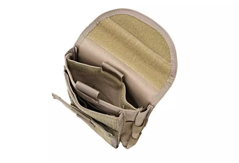 Administration panel with map pouch - sand