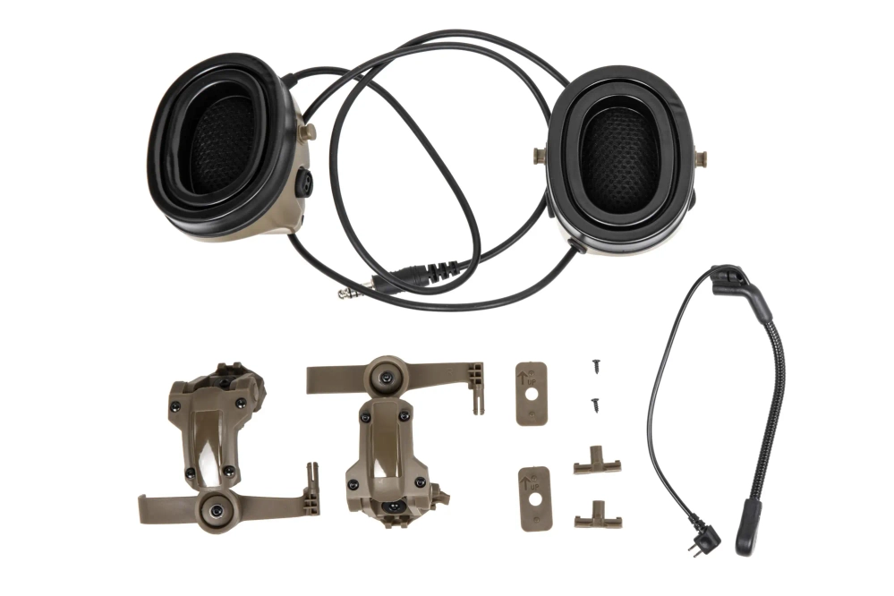 Actieve gehoorbeschermers Wosport C5 HD-24 Bruin